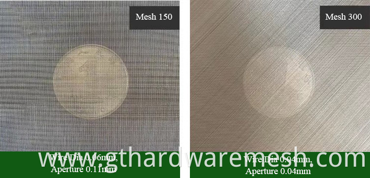 12 X 64 Mesh Plain Reverse Dutch Weave Stainless Steel Wire Mesh Filter Cloth For Plastic Extruder